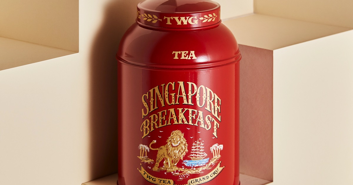Collector's Tea Tin, Singapore Breakfast Tea, 250g (Tin Only