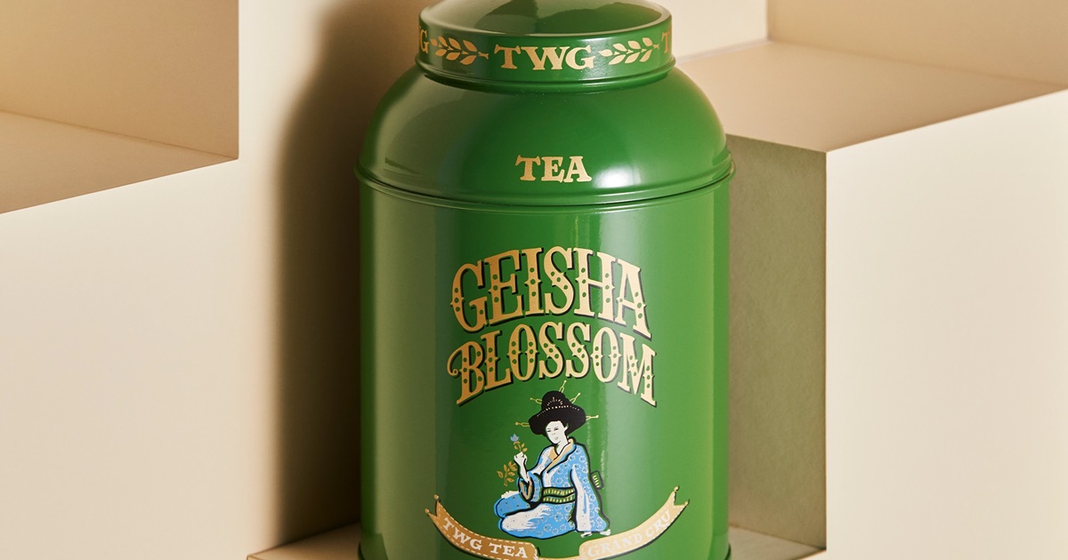 Collector's Tea Tin, Geisha Blossom Tea, 250g (Tin Only) | TWG Tea