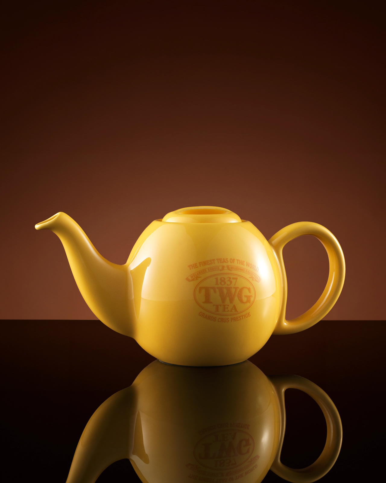 Design Orchid Teapot in Yellow (500ml) | TWG Tea