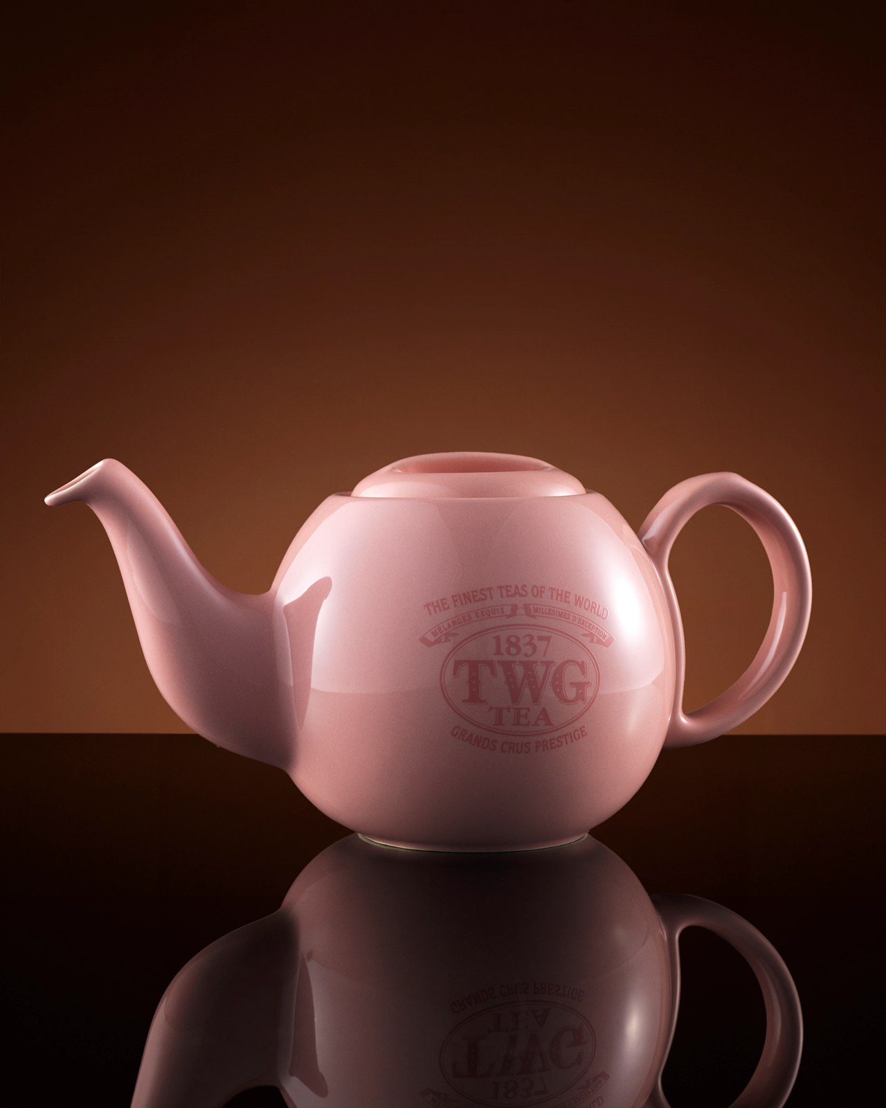 Design Orchid Teapot in Pink (900ml) | TWG Tea