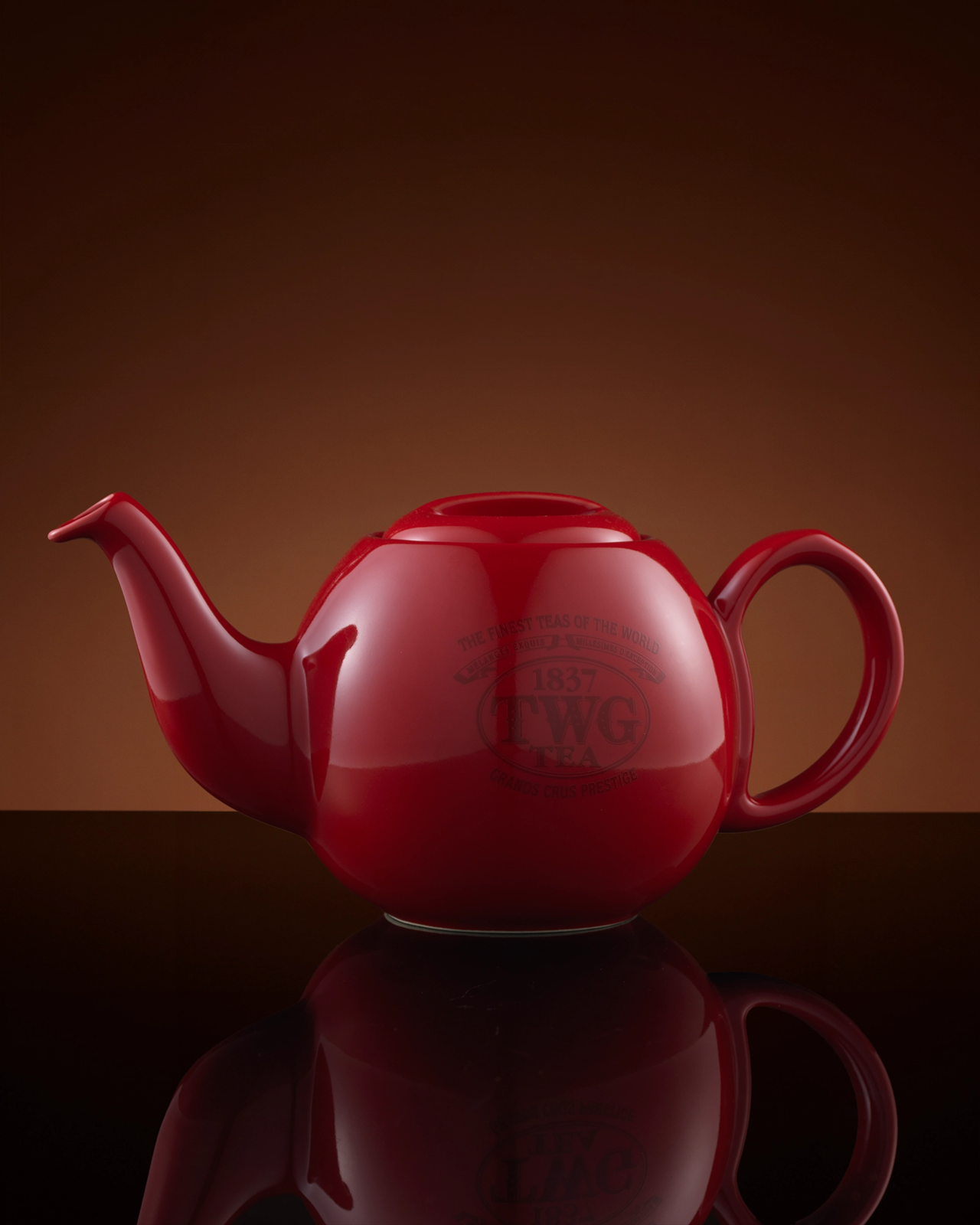 Design Orchid Teekanne in Rot (900ml) | TWG Tea