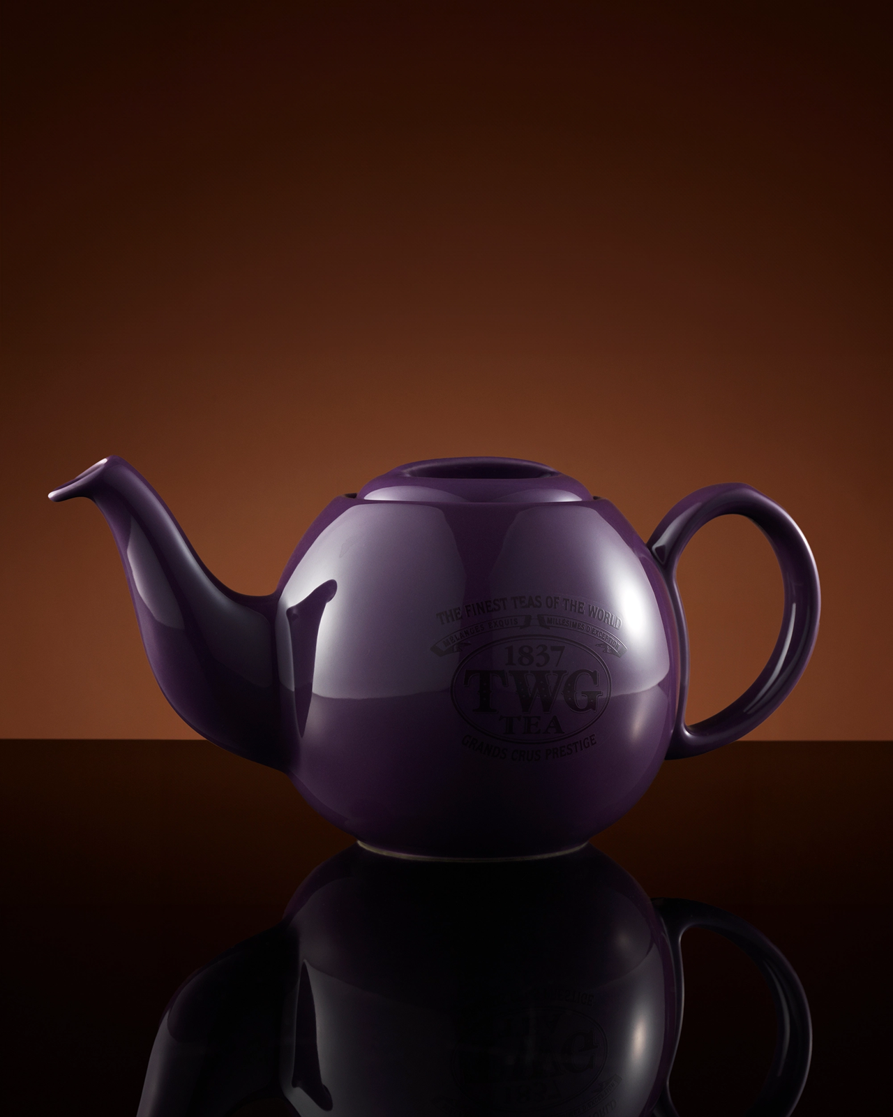 Design Orchid Teapot in Violet (900ml) | TWG Tea