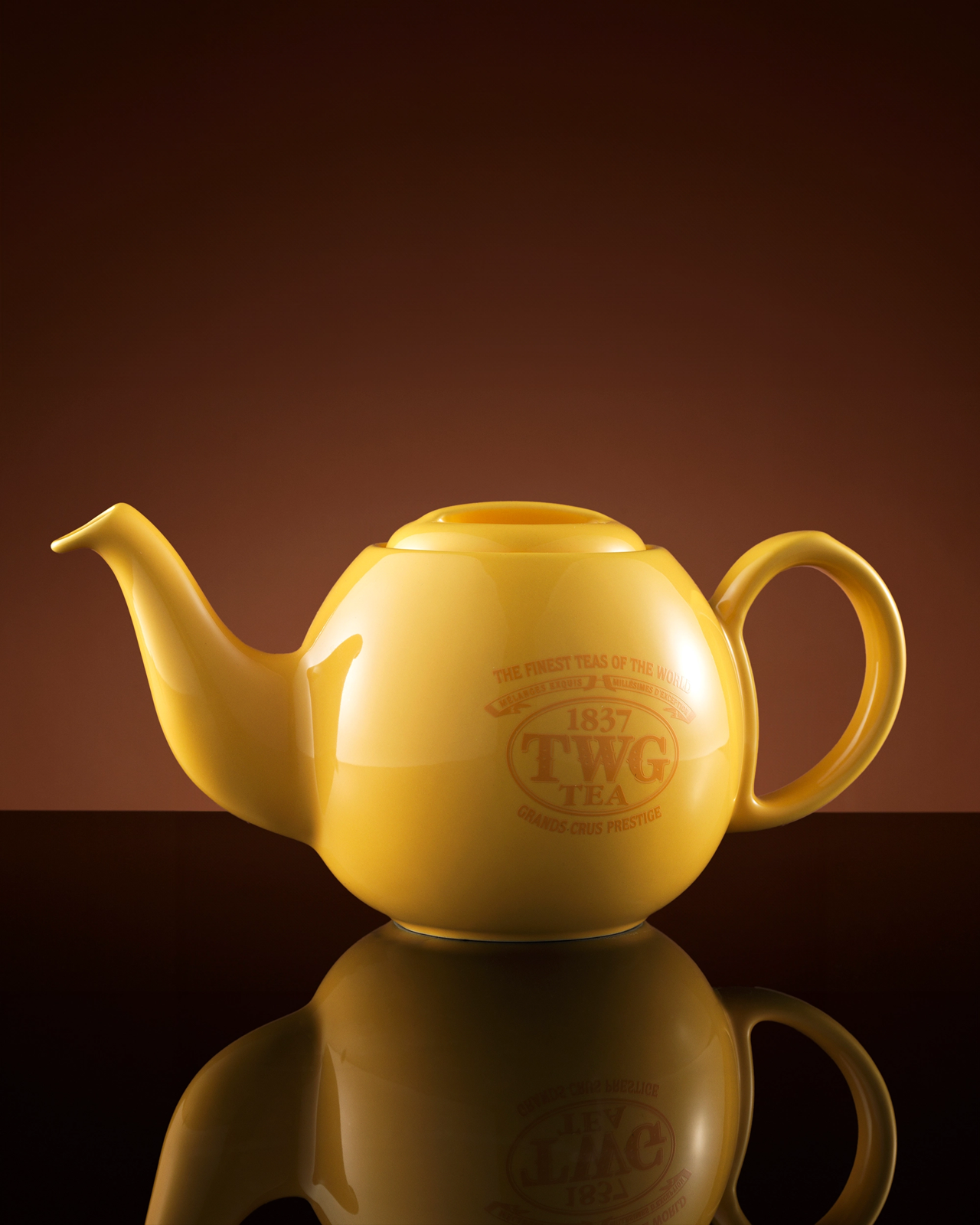 Design Orchid Teapot in Yellow (900ml) | TWG Tea