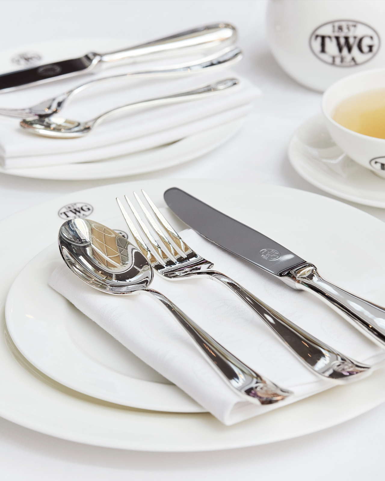TWG Tea Silver Flatware Dinner Set (for 6) | TWG Tea