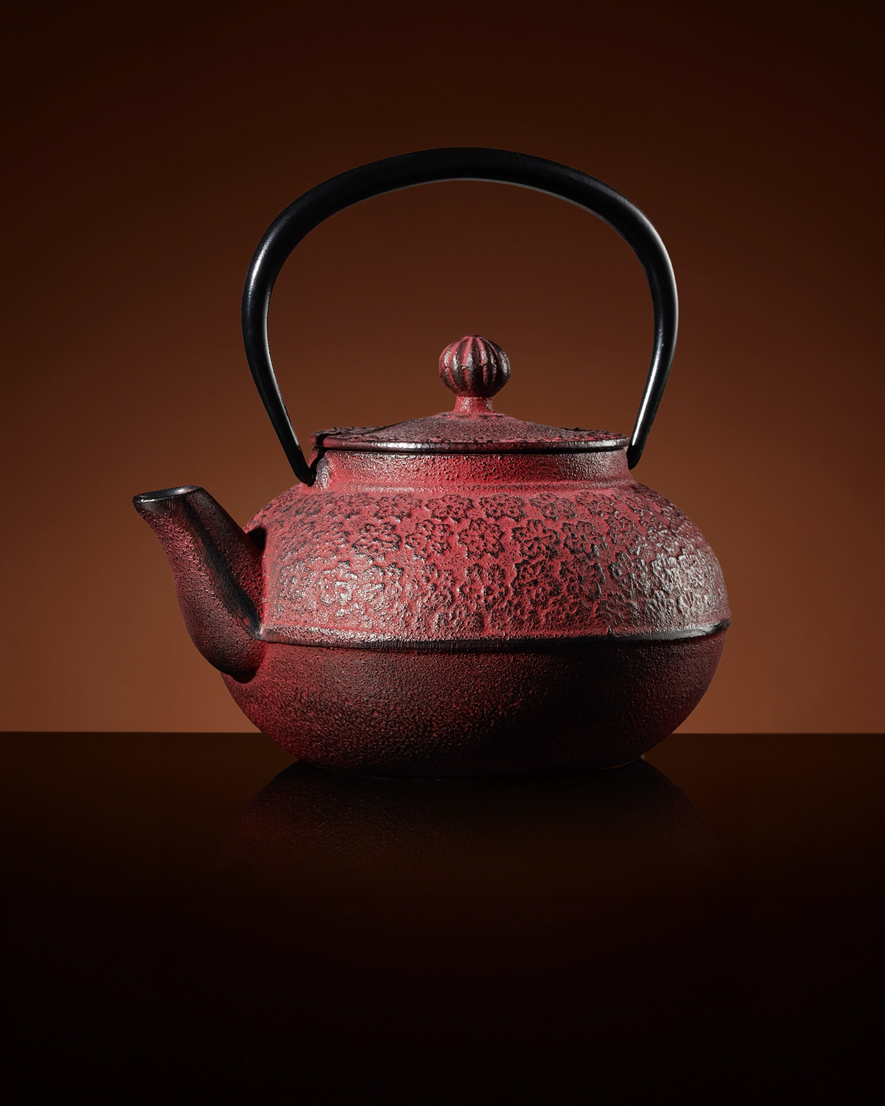 Hanami Teapot in Red (500ml) | TWG Tea