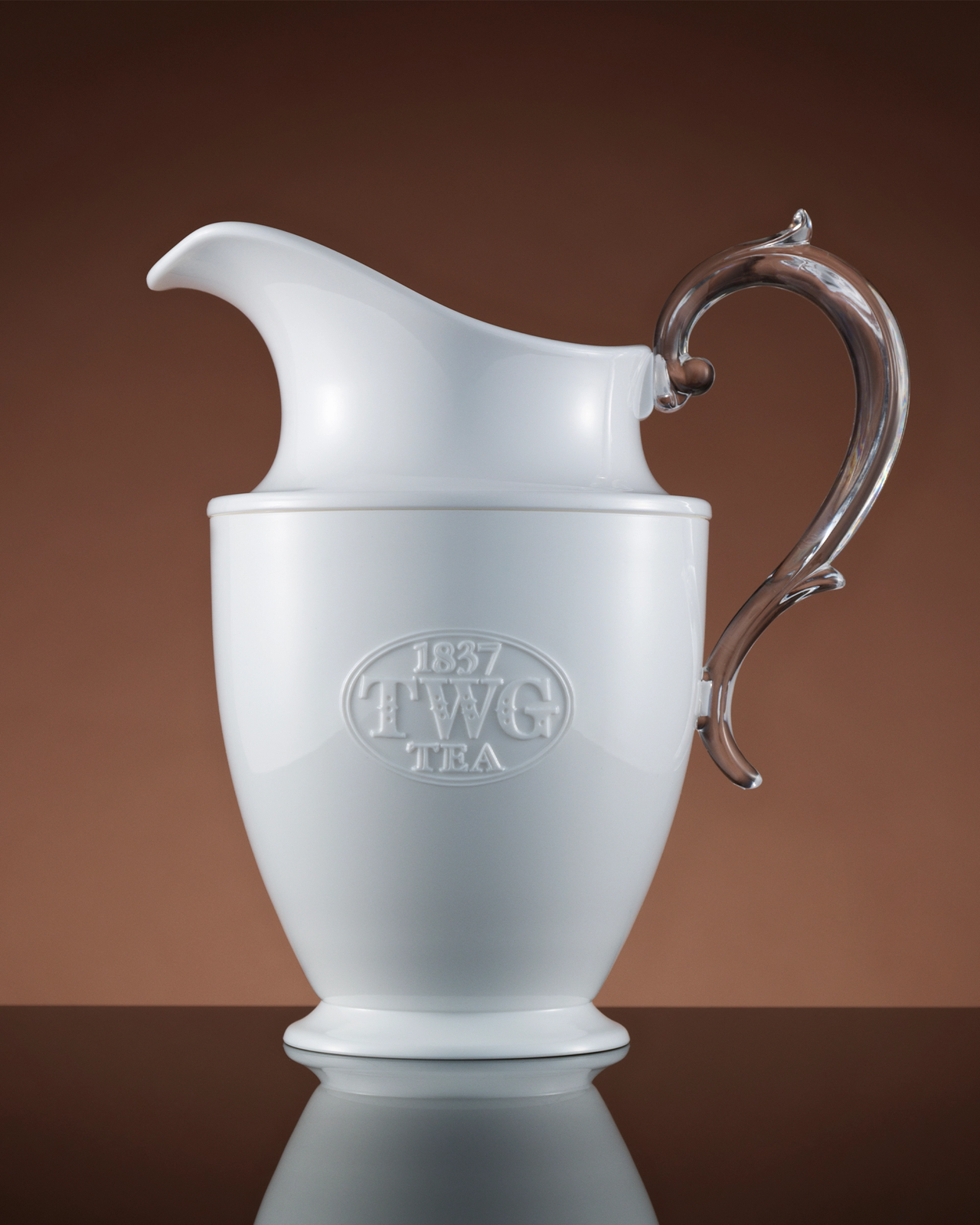 Iced Tea Carafe in White | TWG Tea