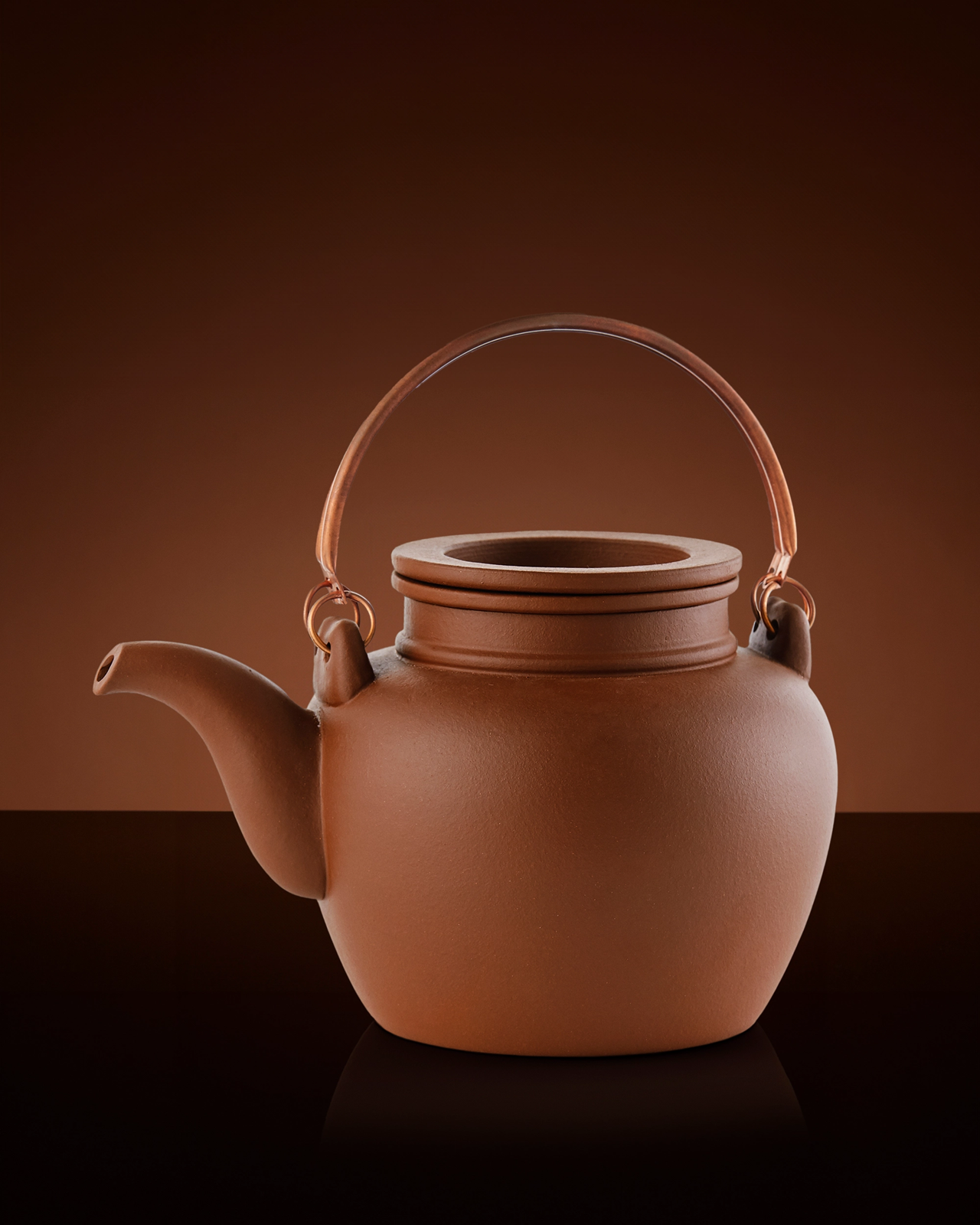 Yixing Teapot in Orange (1.2L) | TWG Tea
