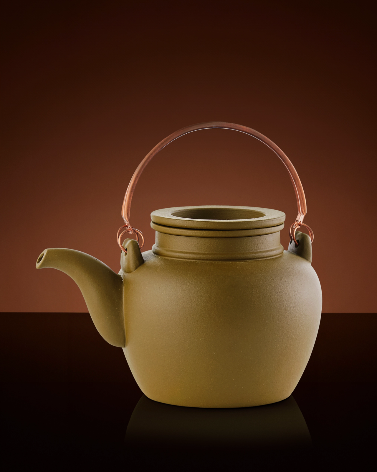 Yixing Teapot in Yellow (1.2L) | TWG Tea