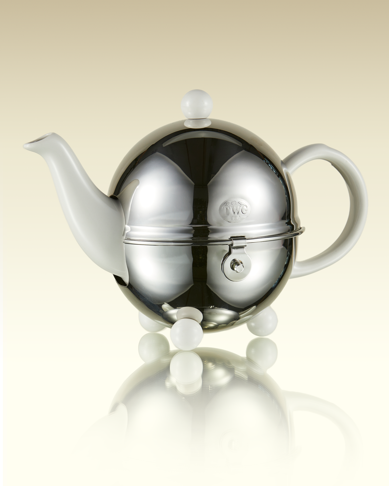 Design Teapot in White (500ml) | TWG Tea