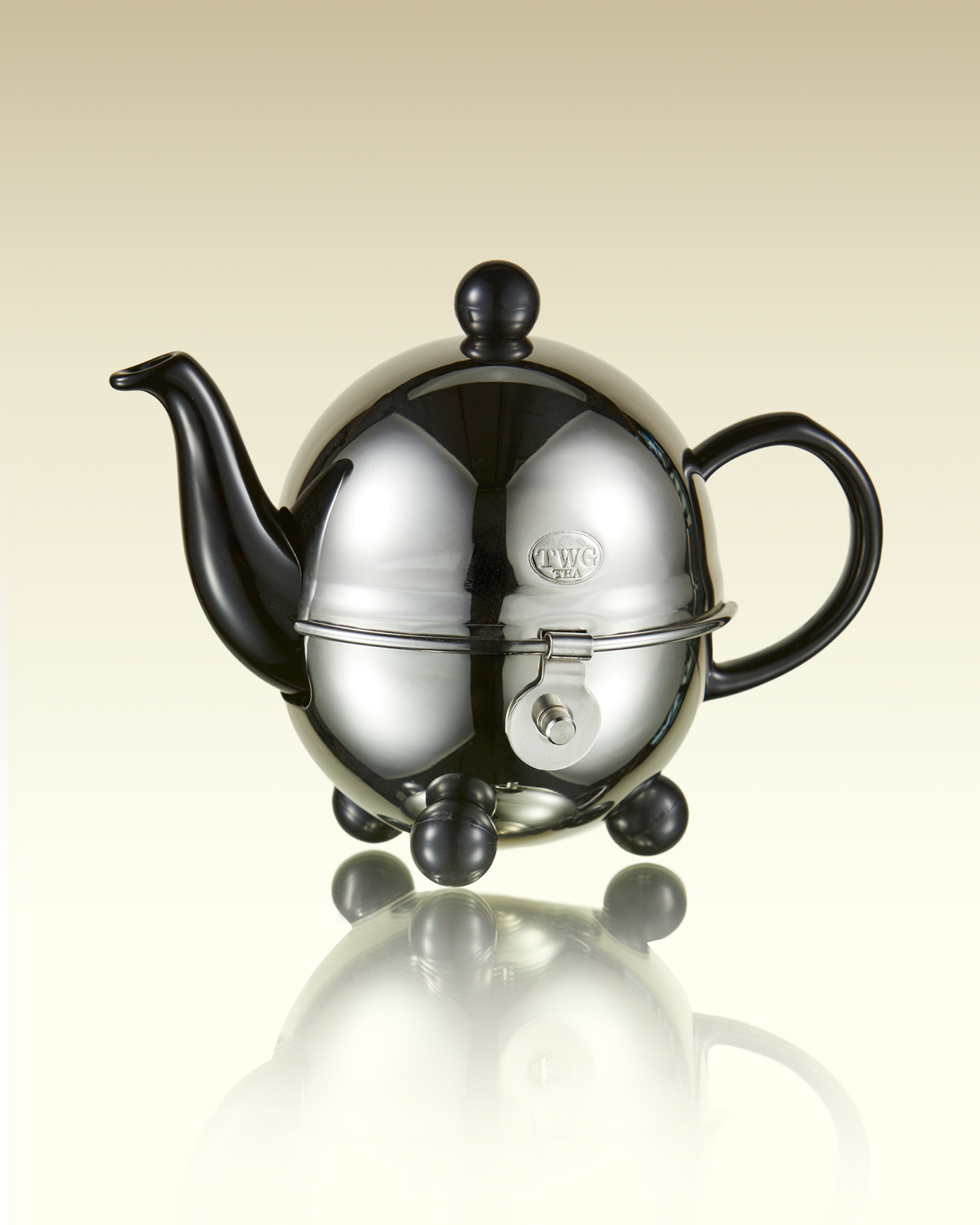Design Teapot in Black (180ml) | TWG Tea
