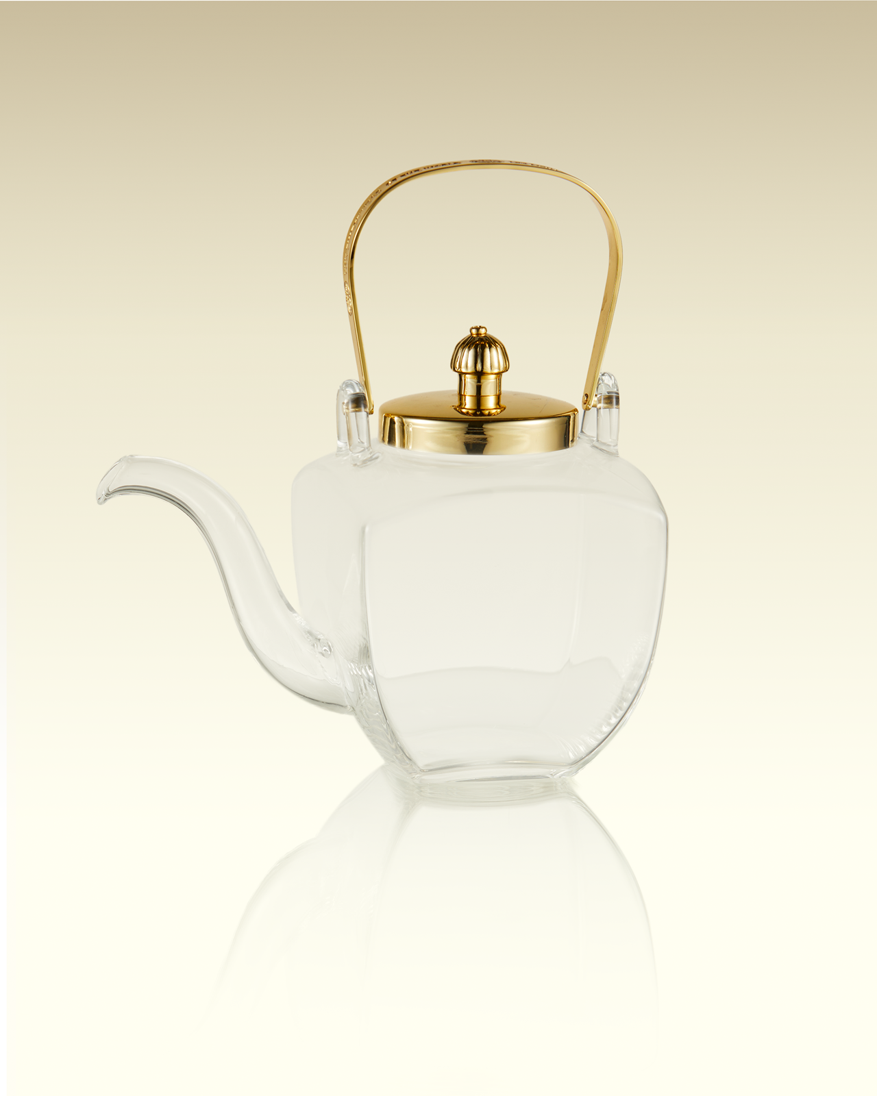 French Teapot in Gold (450ml) | TWG Tea
