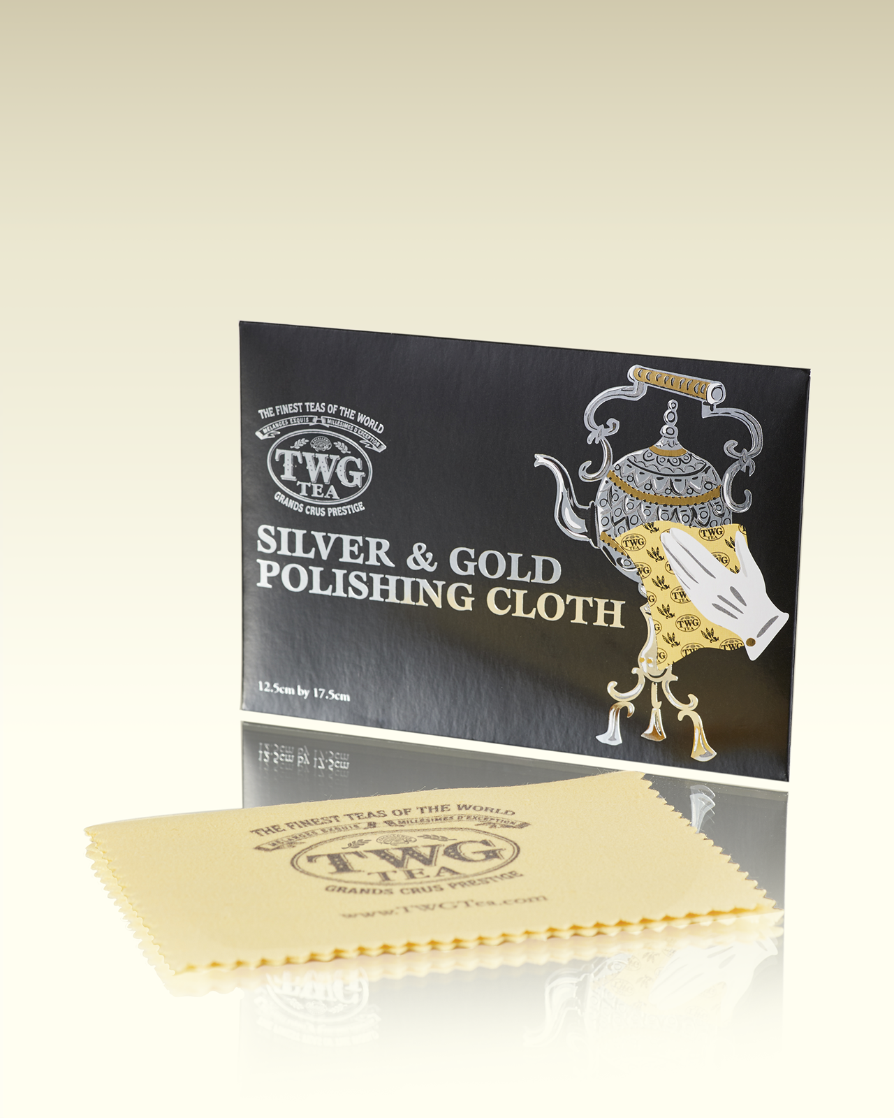 TWG Tea Silver and Gold Polish Cloth | TWG Tea