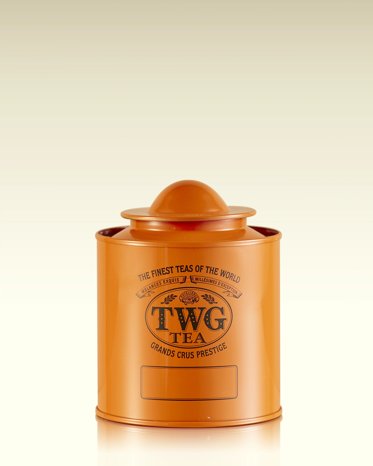 Boîte à thé Saturn orange (100 g) | TWG Tea