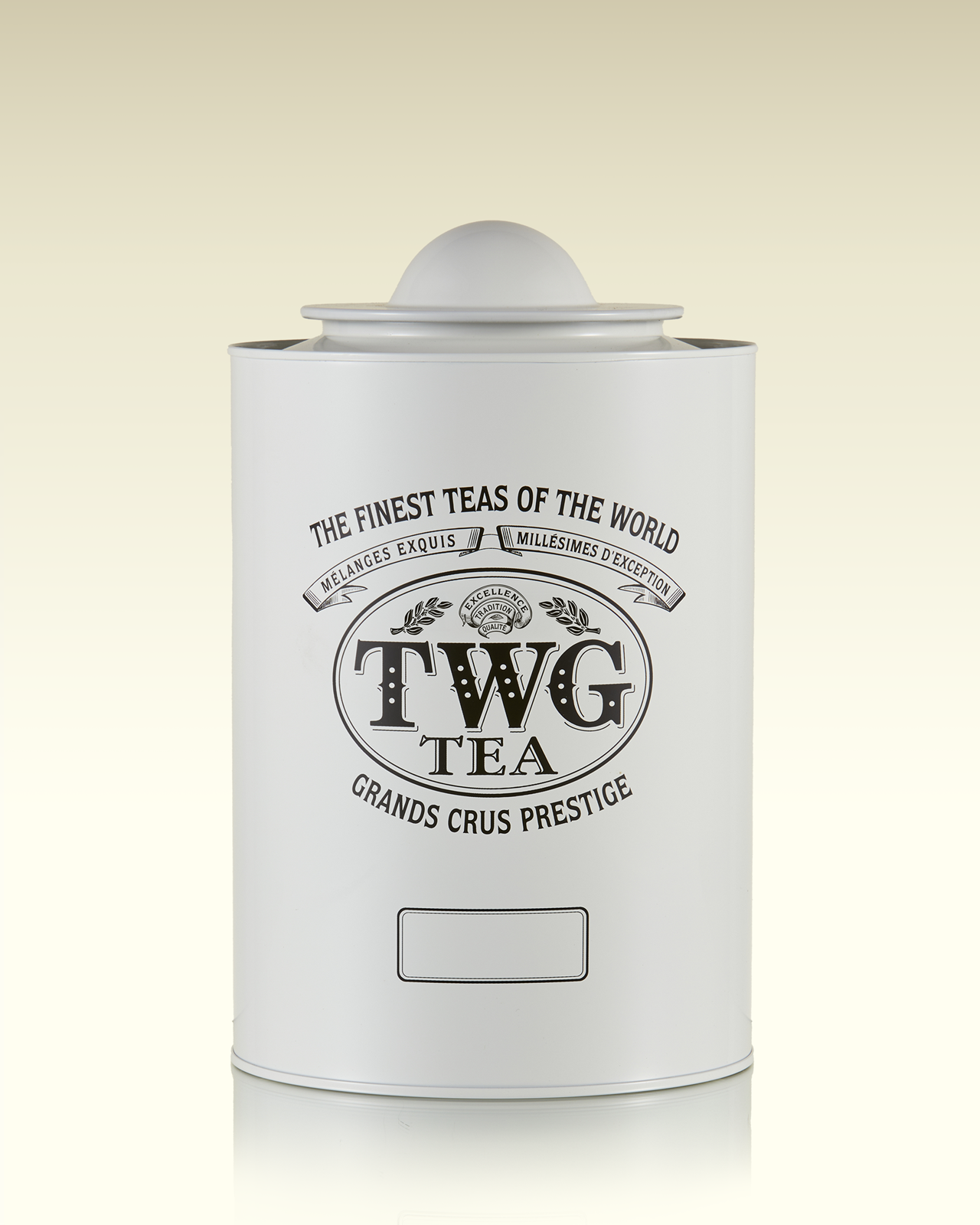 Saturn Tea Tin in White (1kg) | TWG Tea