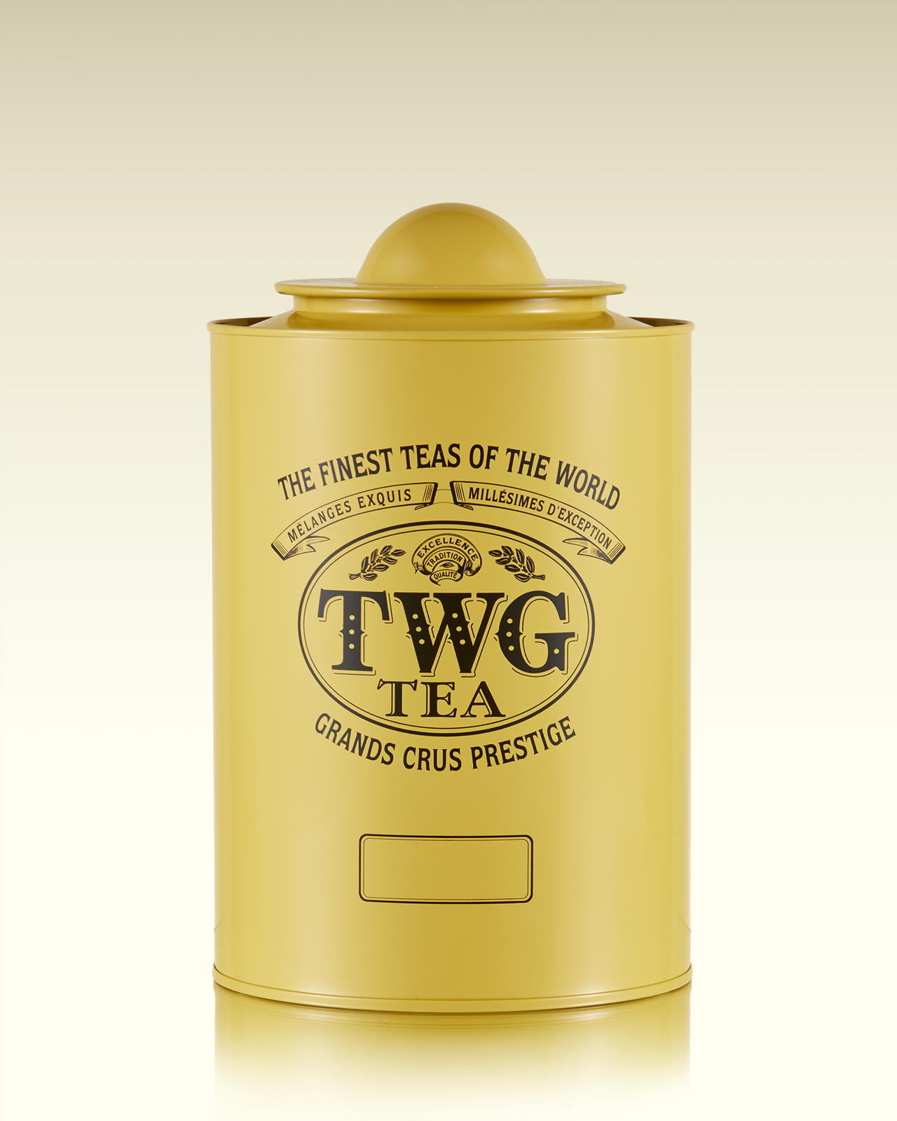 Saturn Tea Tin in Yellow (1kg) | TWG Tea