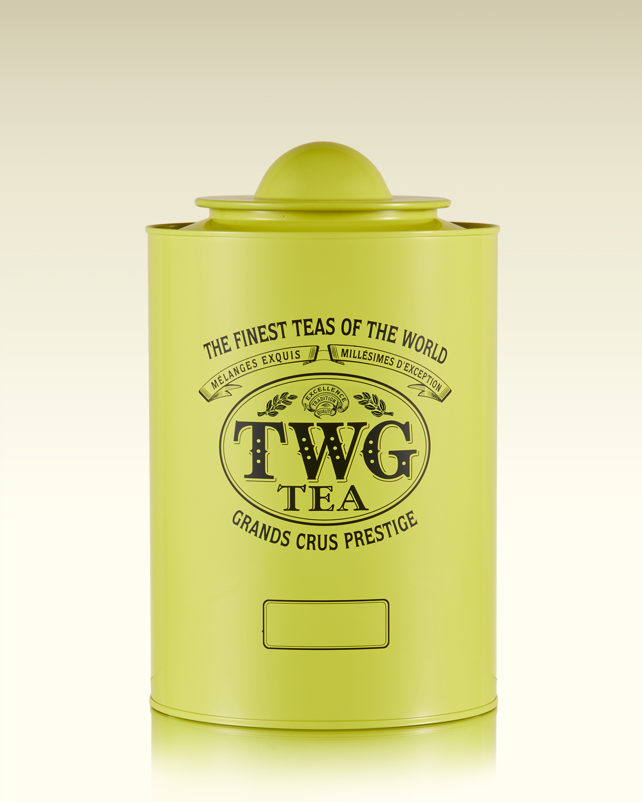 Saturn Tea Tin in Canary Yellow (1kg) | TWG Tea
