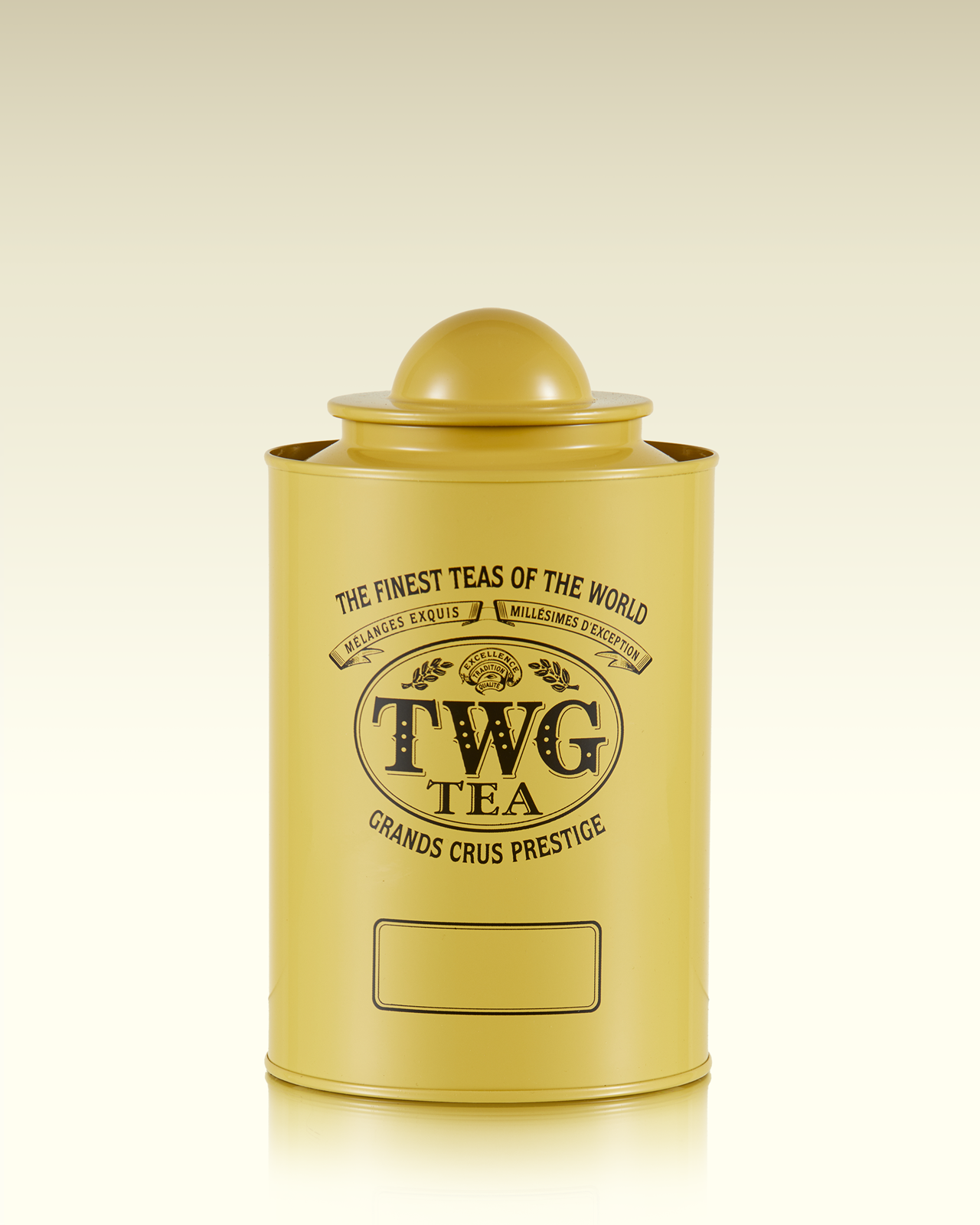 Saturn Tea Tin in Yellow (250g) | TWG Tea