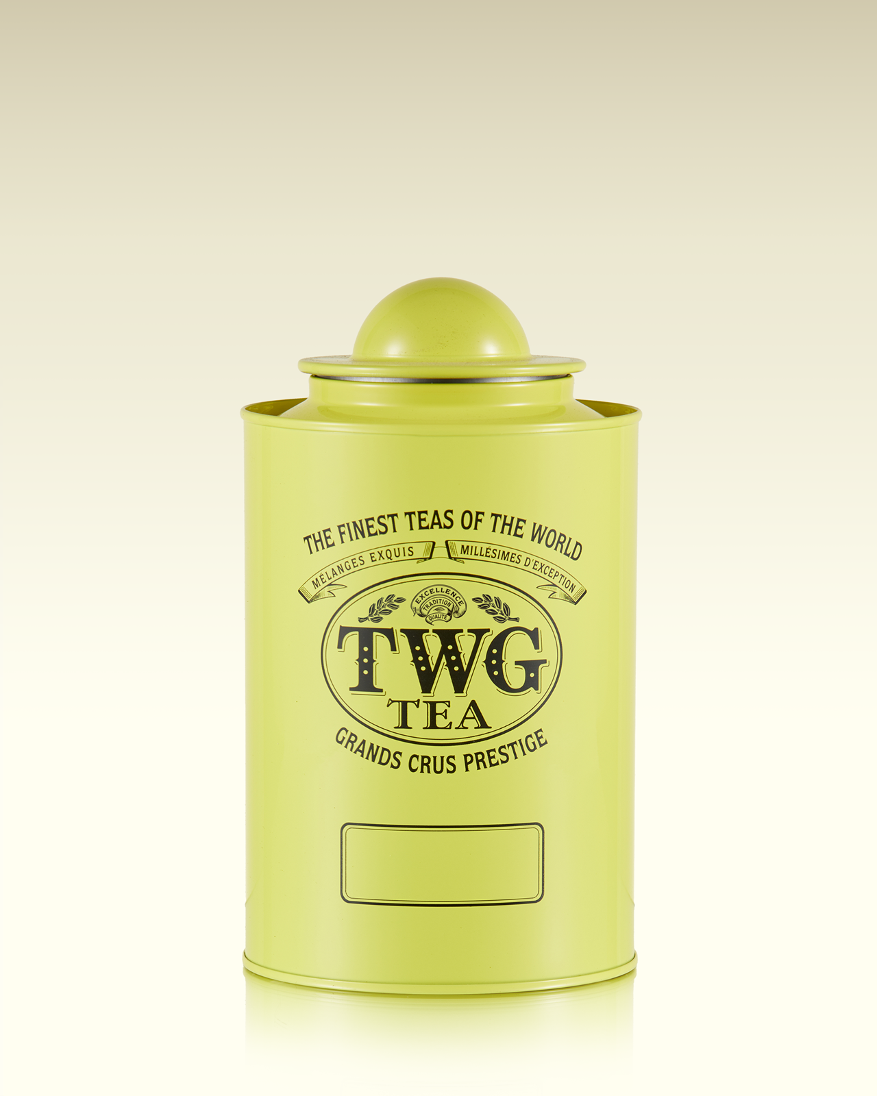 Saturn Teedose in Kanariengelb (250 g) | TWG Tea
