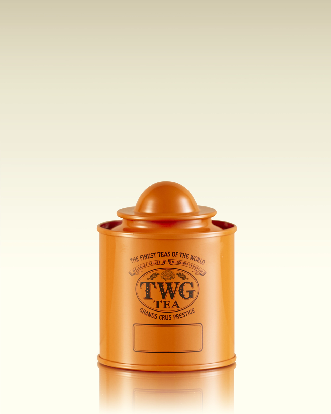 Boîte à thé Saturn orange (50 g) | TWG Tea
