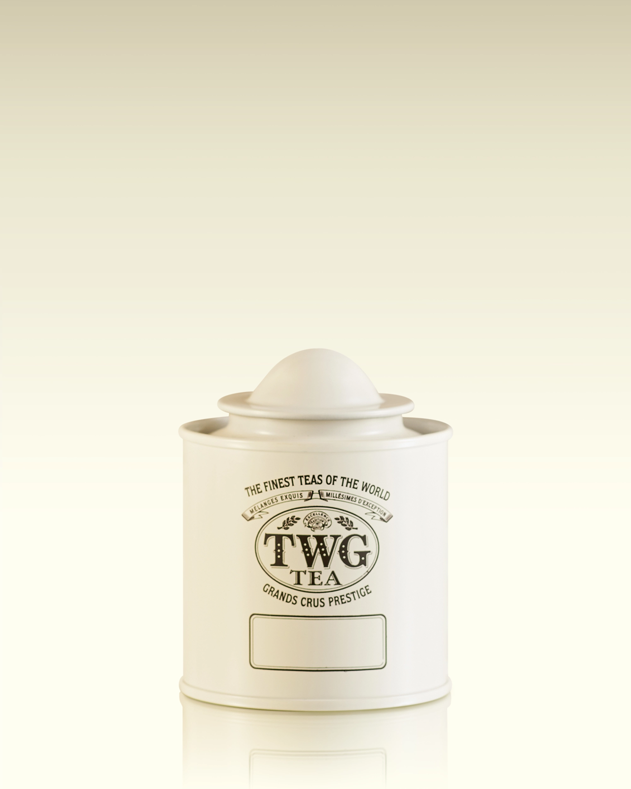 Saturn Tea Tin in White (50g) | TWG Tea