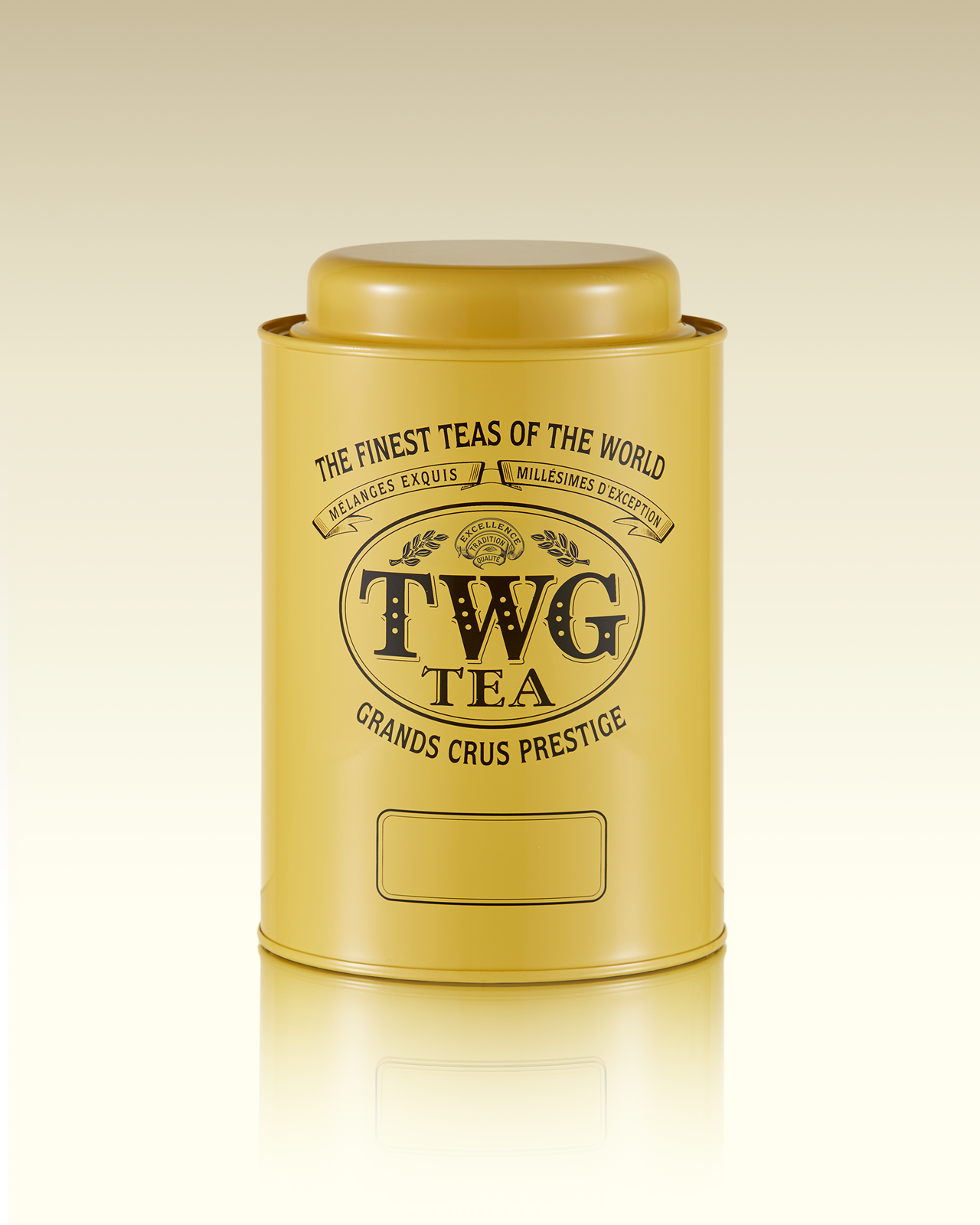 Artisan Tea Tin in Yellow (1kg) | TWG Tea