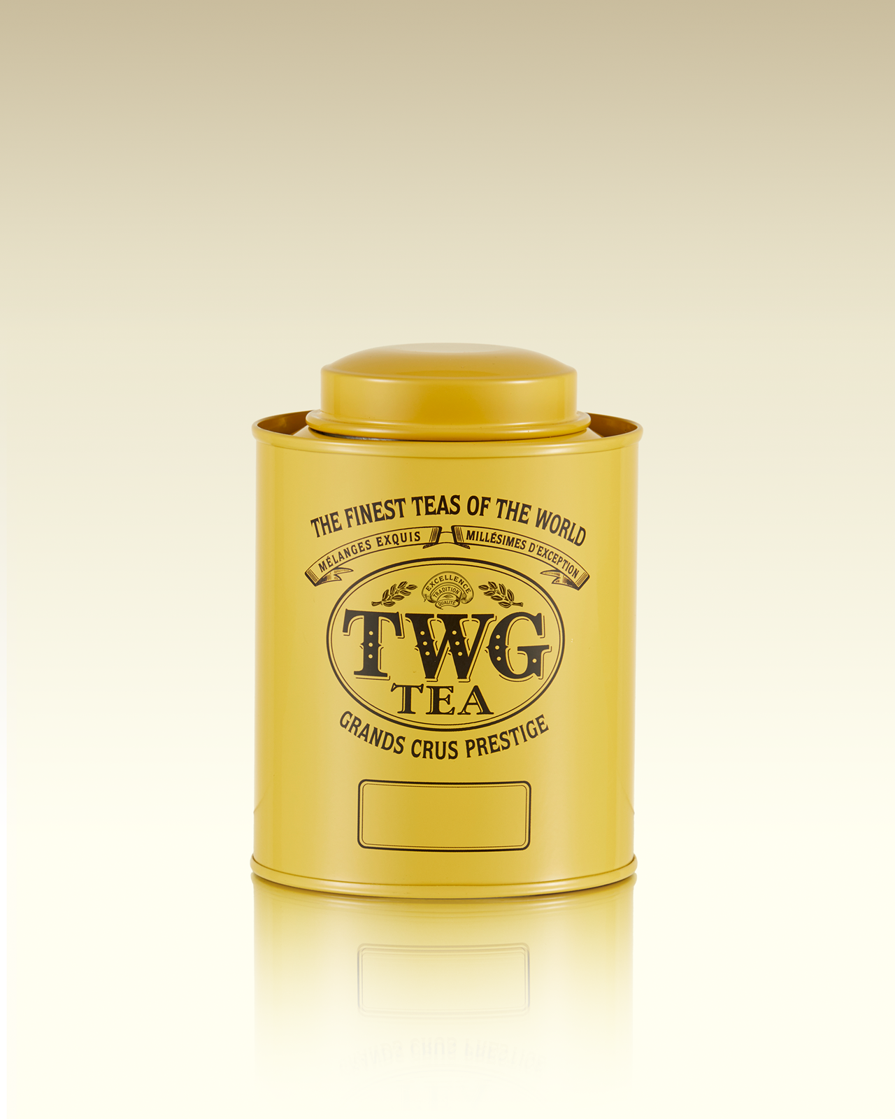 Artisan Tea Tin in Yellow (150g) | TWG Tea
