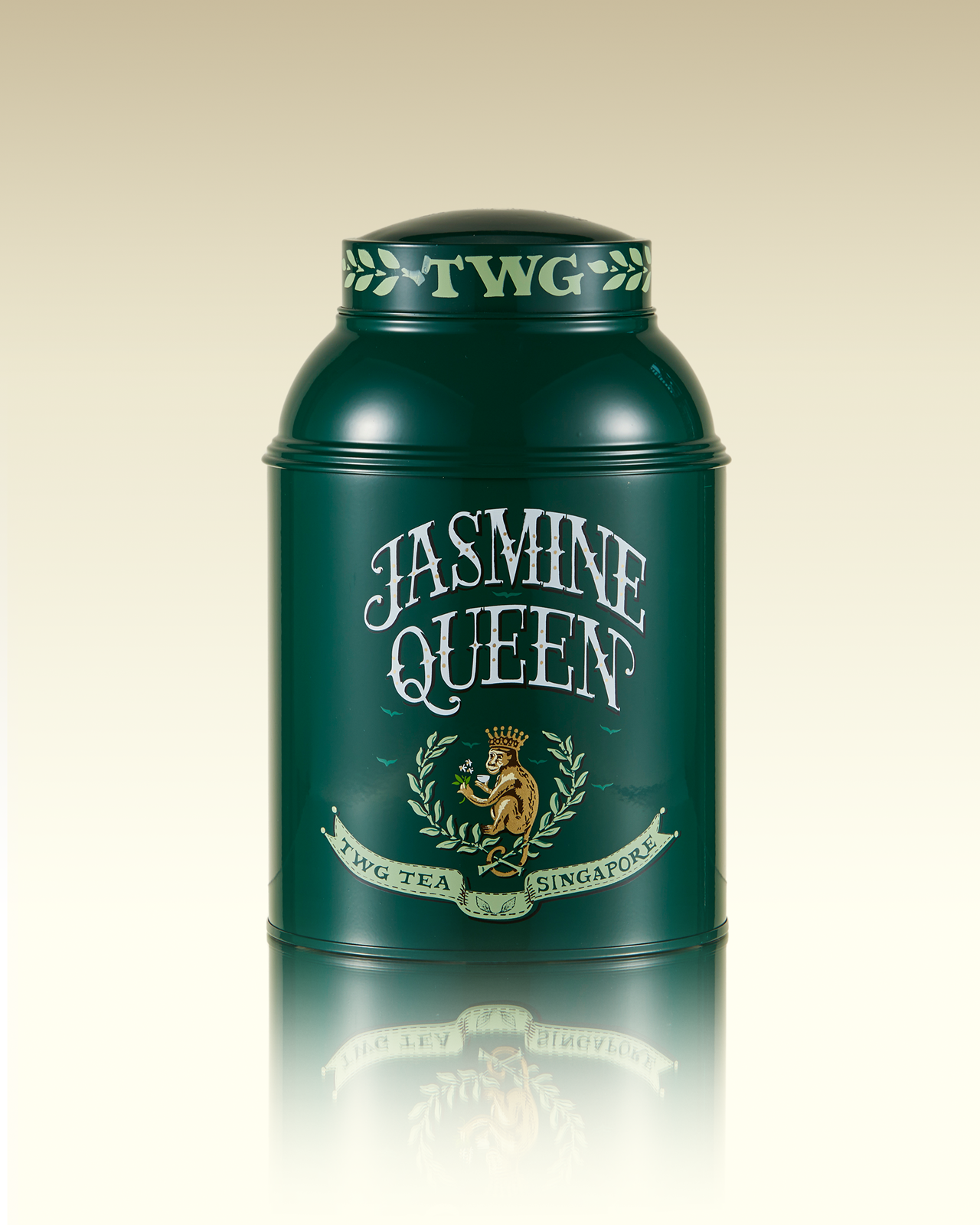 Boîte à thé Collector, logo Jasmine Queen Tea, 1 kg | TWG Tea