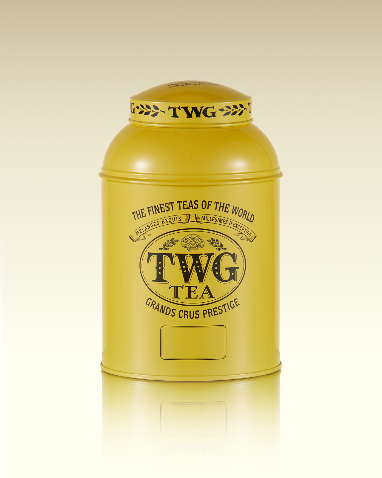 Collector's Tea Tin in Yellow, 250g (Tin Only) | TWG Tea