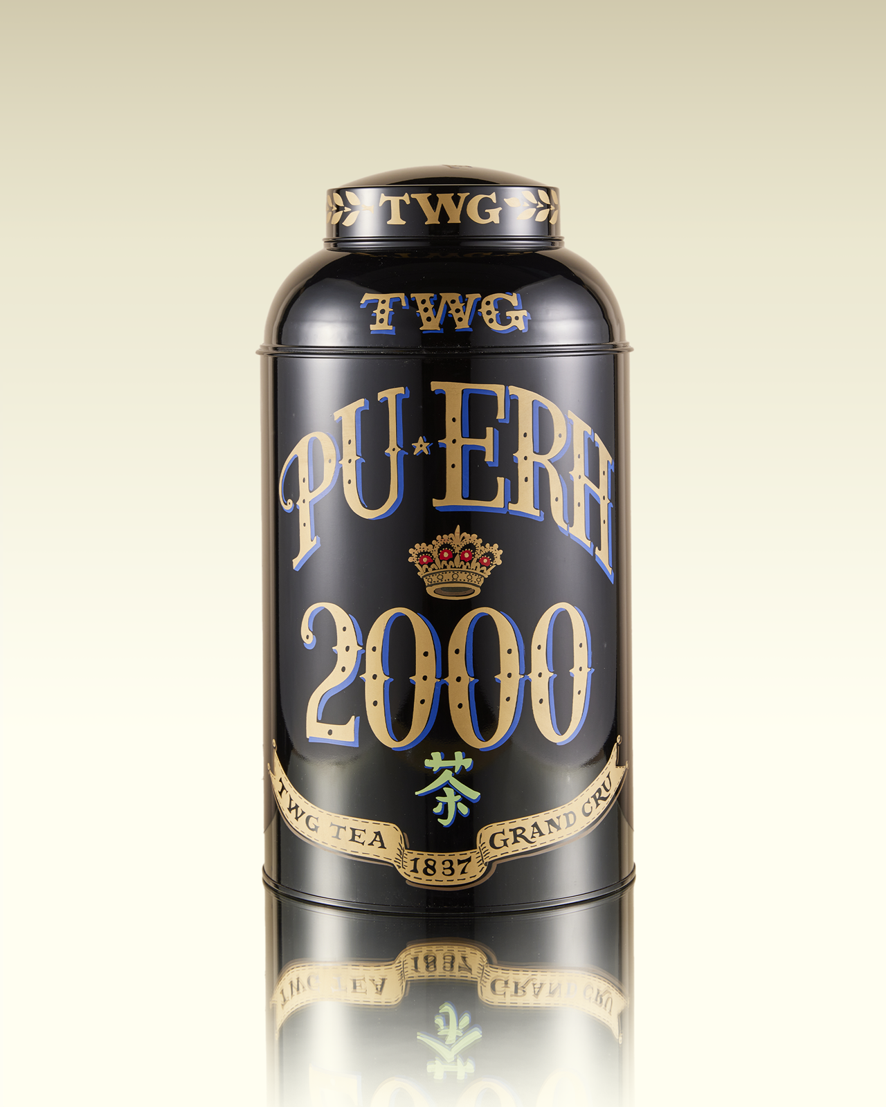 Hand-Painted Artisan Tea Tin, Pu-Erh 2000 | TWG Tea