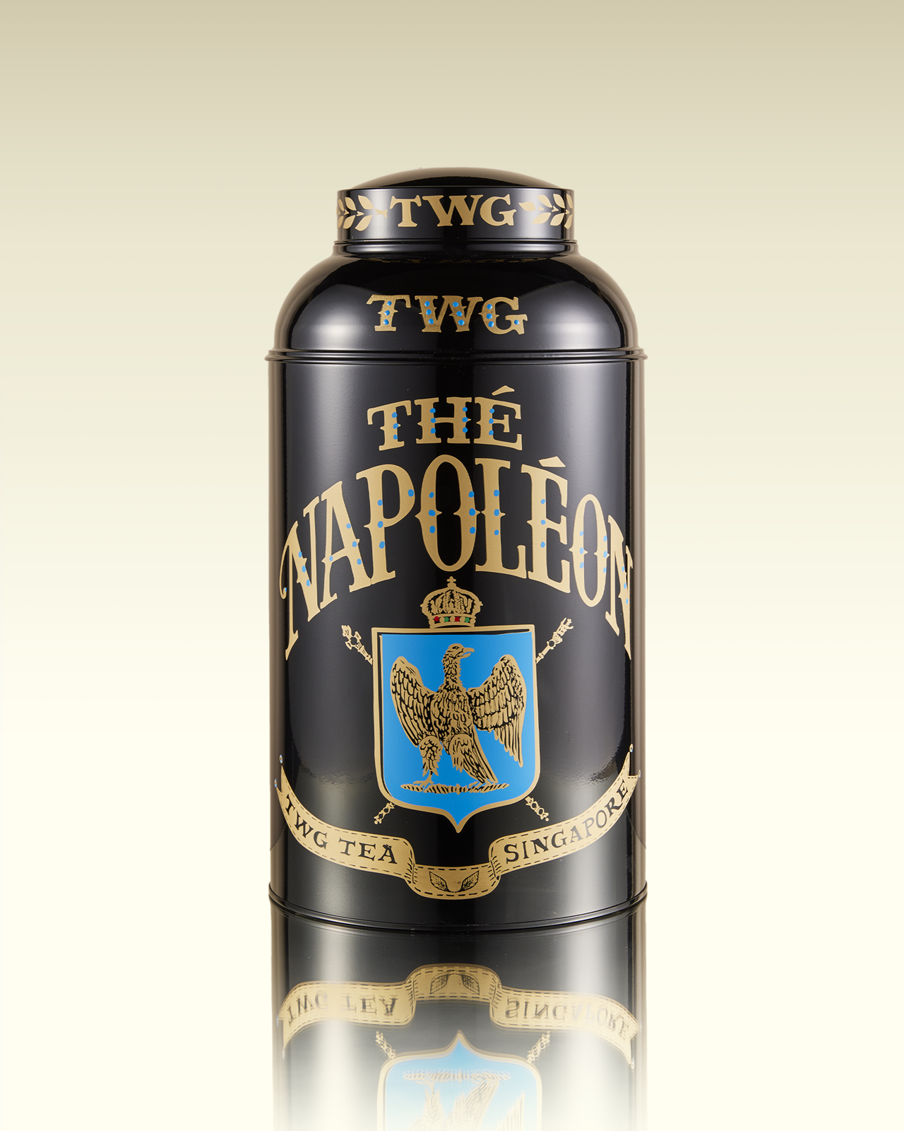 Hand-Painted Artisan Tea Tin, Napoléon Tea | TWG Tea