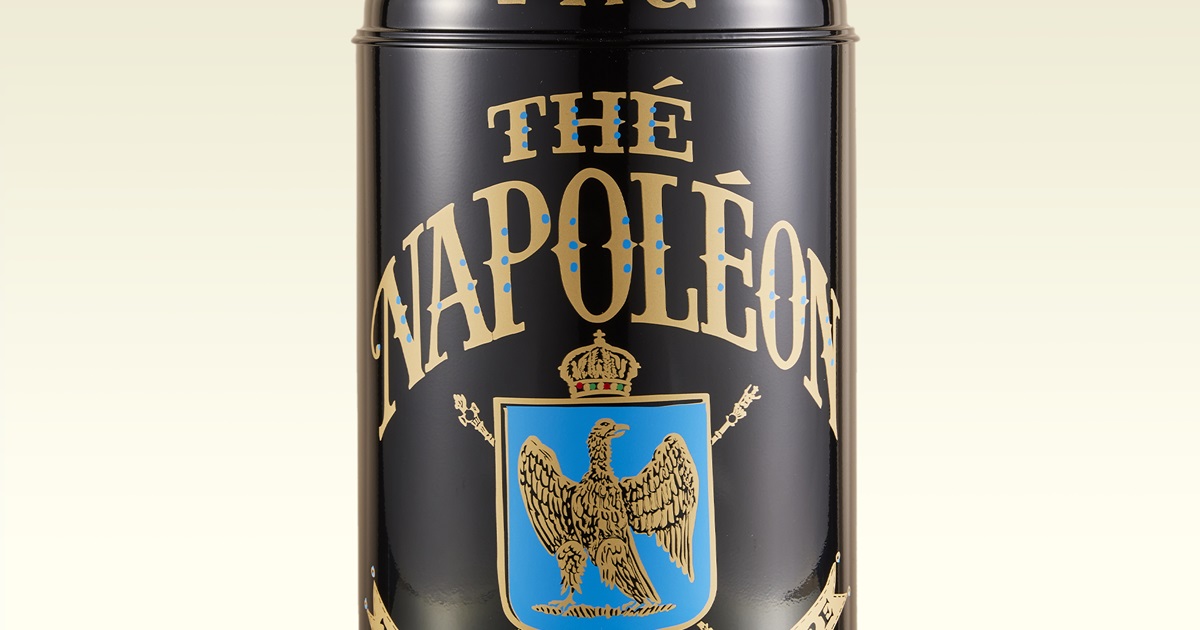 Hand-Painted Artisan Tea Tin, Napoléon Tea | TWG Tea