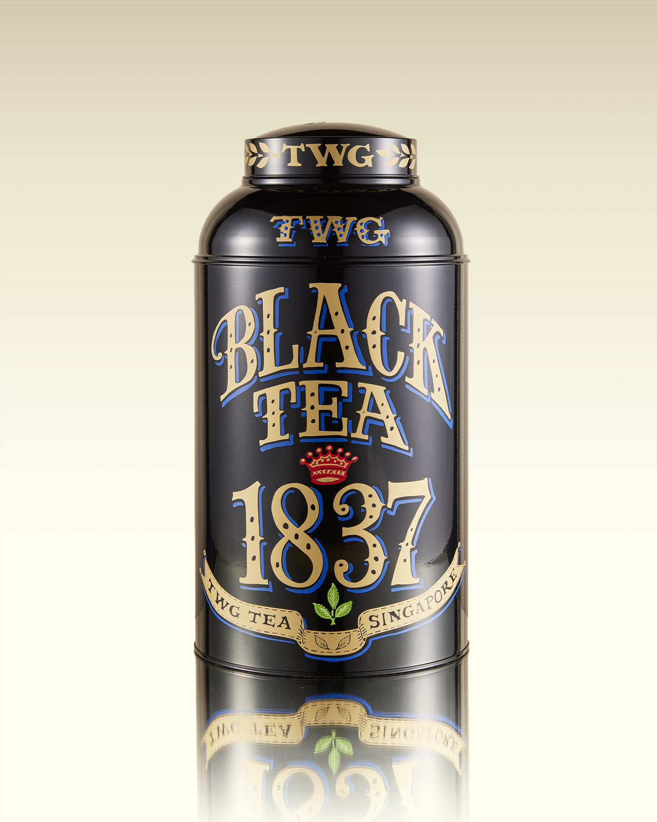 Hand-Painted Artisan Tea Tin, 1837 Black Tea | TWG Tea