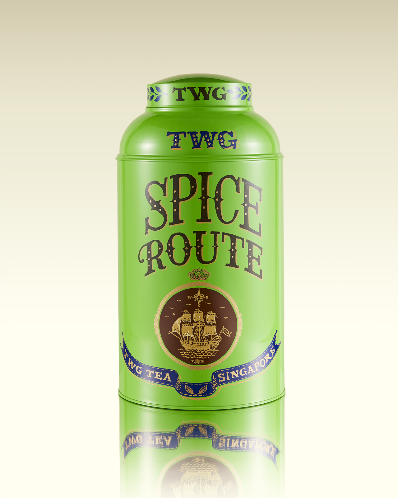 Hand-Painted Artisan Tea Tin, Spice Route Tea | TWG Tea