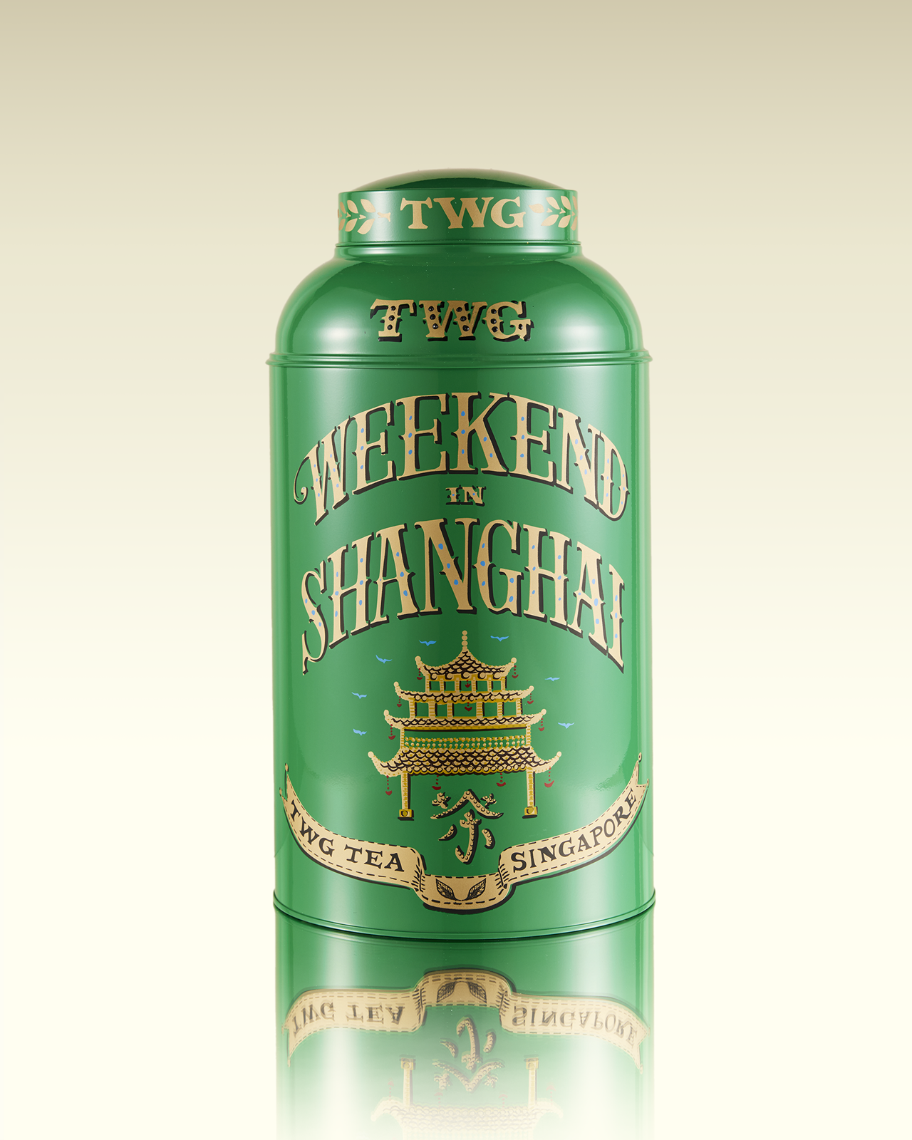 Hand-Painted Artisan Tea Tin, Weekend in Shanghai Tea | TWG Tea