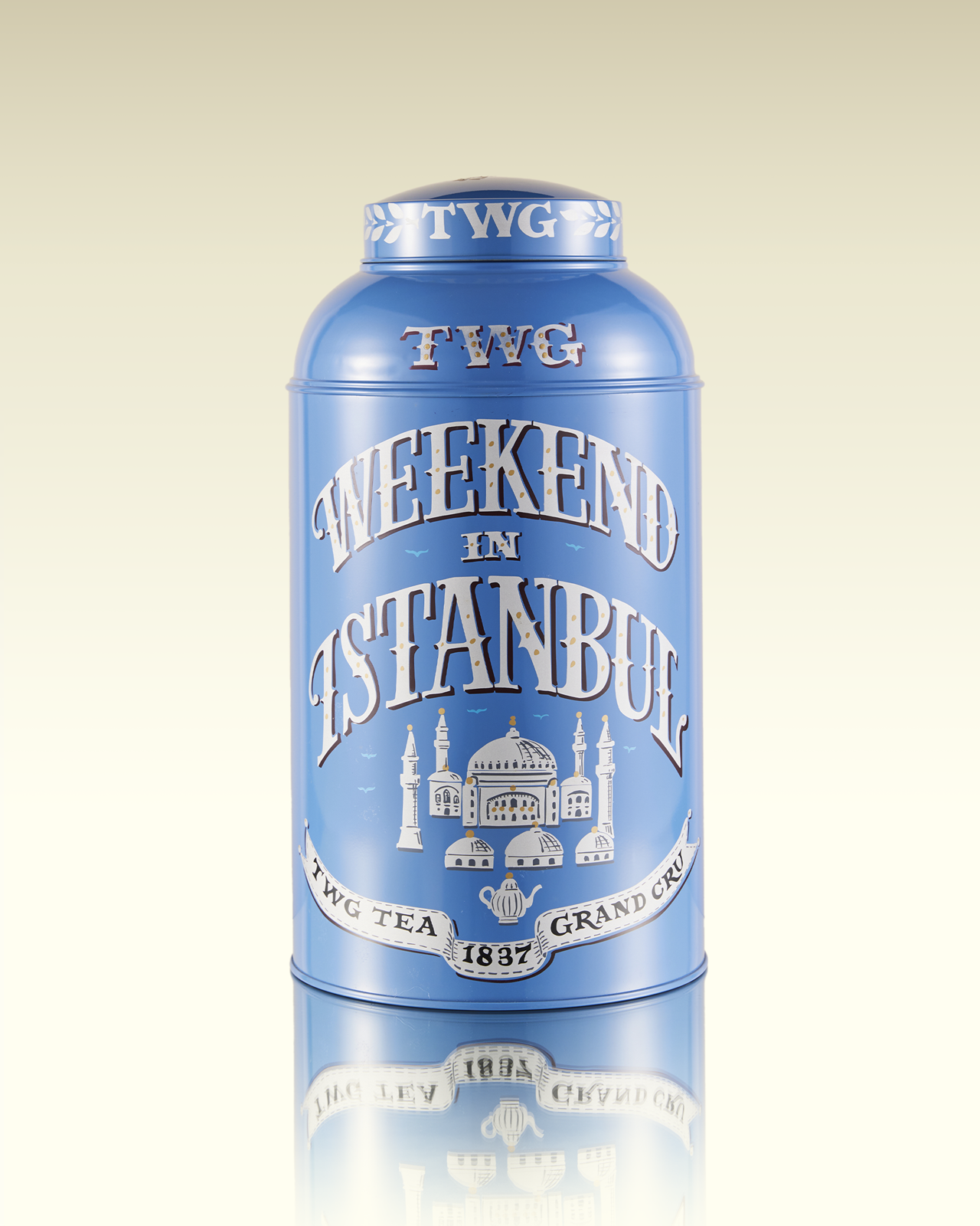 Hand-Painted Artisan Tea Tin, Weekend in Istanbul Tea | TWG Tea