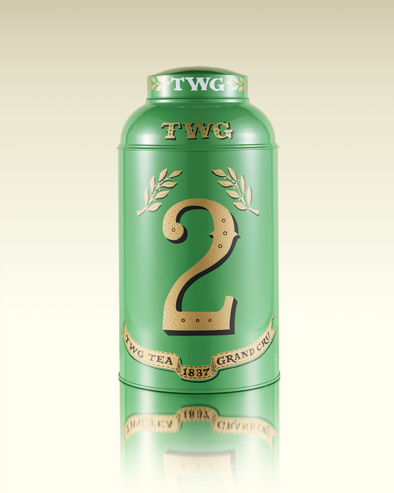 Hand-Painted Artisan Tea Tin, Number 2 Tea | TWG Tea