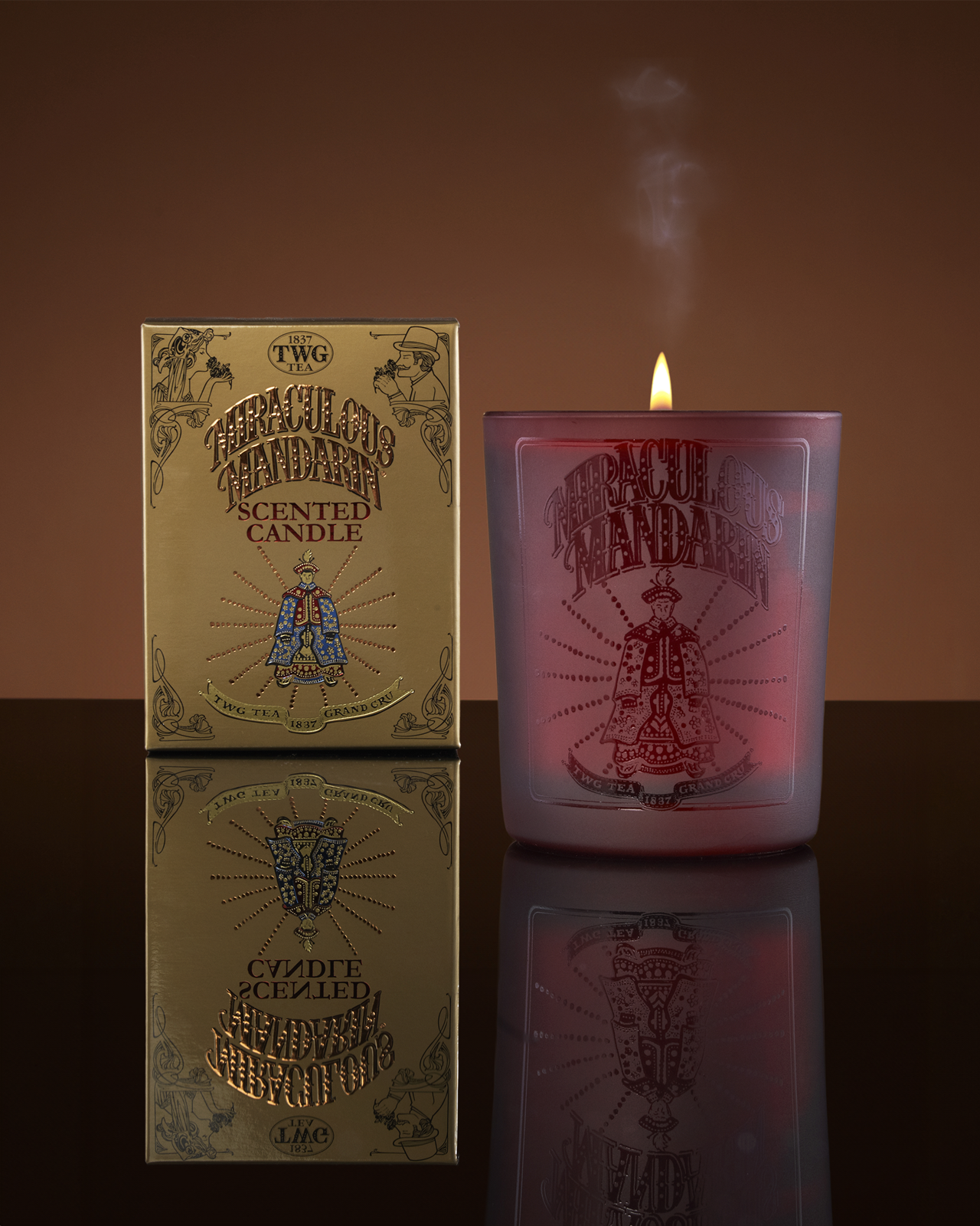 Bougie parfumée au thé Miraculous Mandarin | TWG Tea