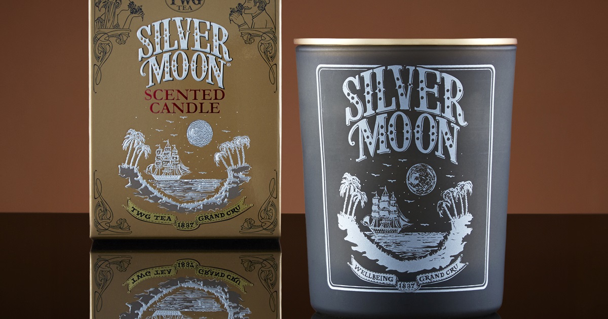 TWG SILVER MOON アロマキャンドル Silver Moon Tea Scented Candle | TWG Tea