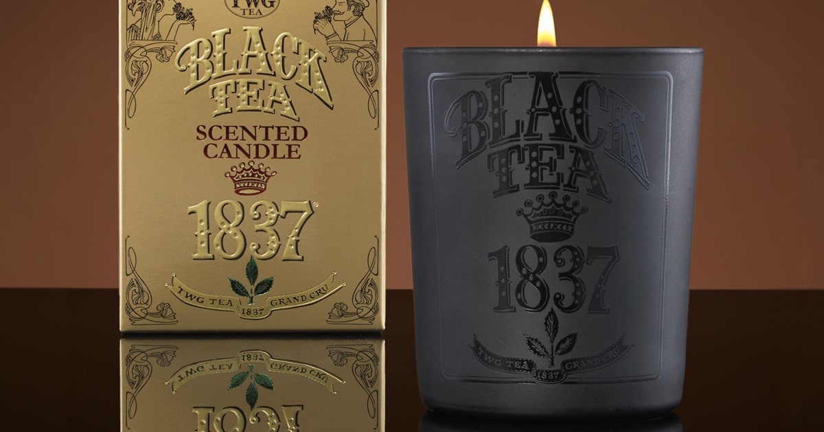 TWG Tea 1837 Black ティーセンテッドキャンドル 1837 Black Tea Scented Candle | TWG Tea