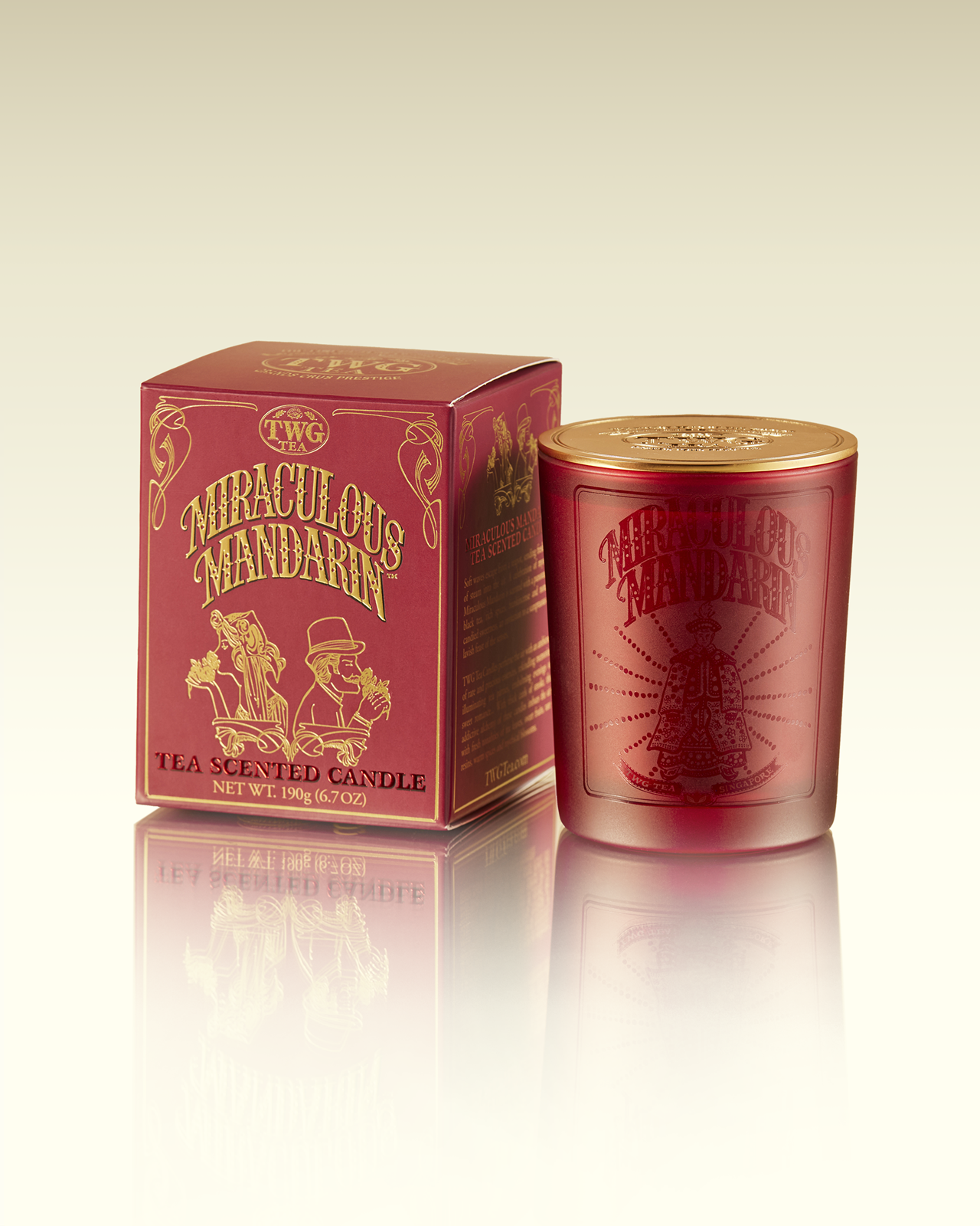 Miraculous Mandarin Tea Scented Candle | TWG Tea