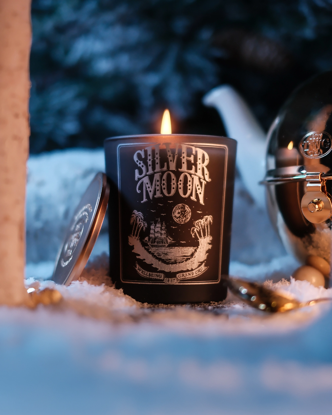 Silver Moon Tea Scented Candle | TWG Tea