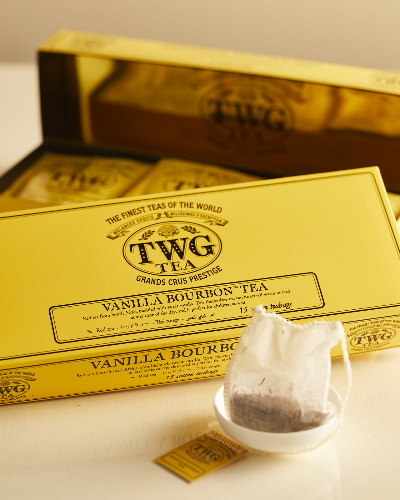 【在庫限り】TWG TEA VANILLA BOURBON TEA 3箱 Vanilla Bourbon Tea | TWG Tea